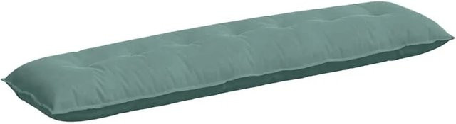vidaXL Rückenkissen aus Cordstoff in Grün, Breite: 200 cm, Höhe: 50 cm - Bild 1