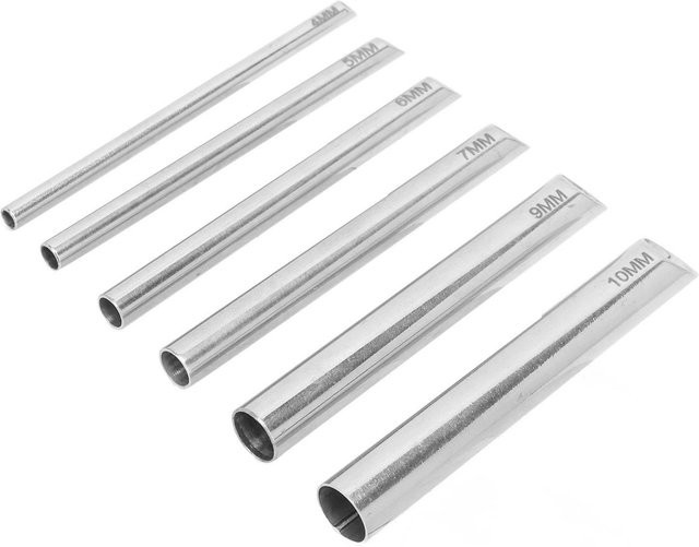 Piercing-Nadeln Empfangsröhrchen Edelstahl, White, Unisex - Bild 1