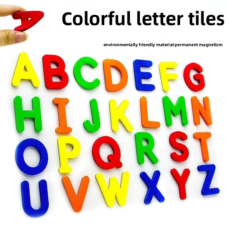 soulbao Magnetaufkleber, Buchstaben und Zahlen, Bunt / Mehrfarbig, Metall - Bild 5
