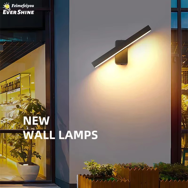 Wasserdichte LED Wandlampe aus Aluminium für Außenbereiche und Hauseingänge von lyfs - Bild 2