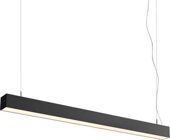 Rendl Pendelleuchte Pesante 75 LED in Schwarz mit warmweißem Licht, 40 W