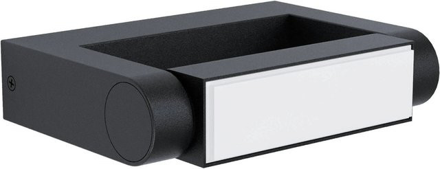 Eglo LED-Wandleuchte Brianza Schwarz für Außenbereiche aus Aluguss - Bild 1