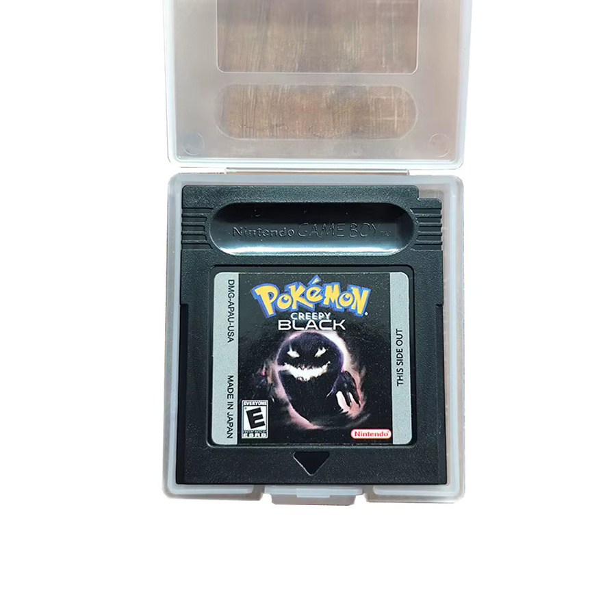 Pokemon Creepy Black GBC-Spielkassette von Bandai in Schwarz für GBC/GBA Videospielkonsolen, 16-Bit Rollenspiel Modul in englischer Sprache - Bild 4