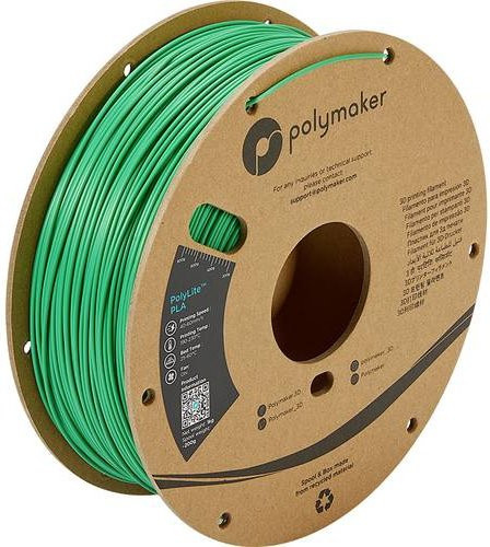 Polymaker PolyLite PLA Filament 1,75 mm Grün 1000 g - Bild 1