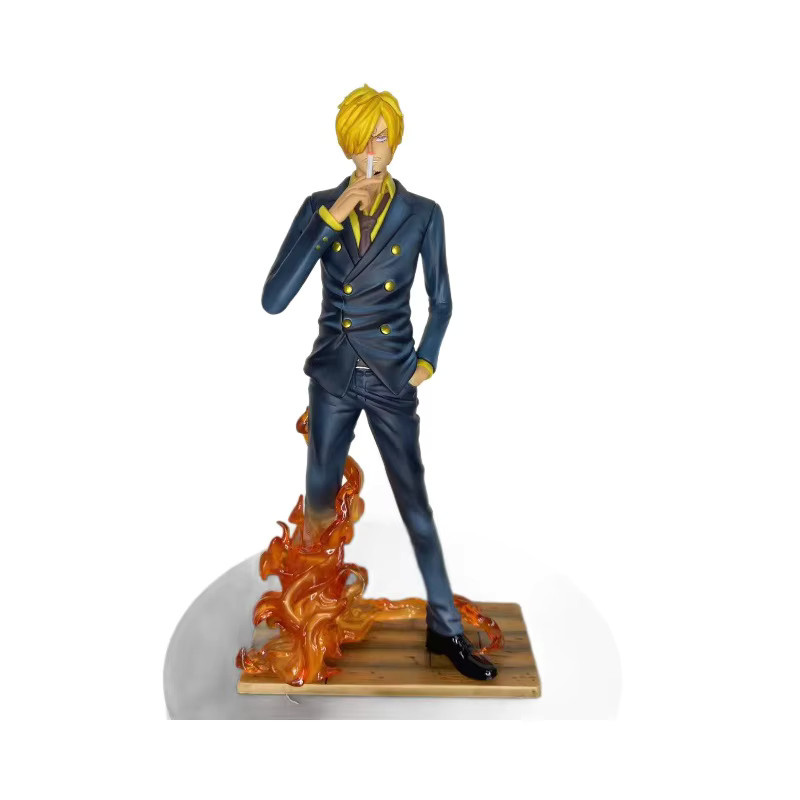 Bandai One Piece Teufel Wind Fuß Modell Statue, Action Figure, Einzelfigur - Bild 3