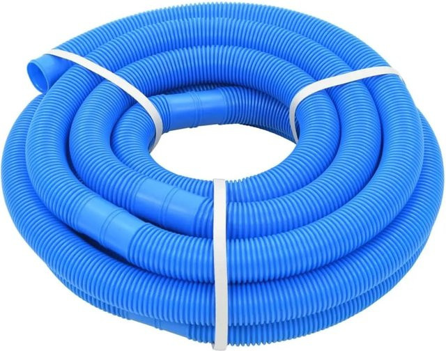 vidaXL Poolschlauch aus LDPE in Blau, Durchmesser: 32 mm, Länge: 9,9 m - Bild 1