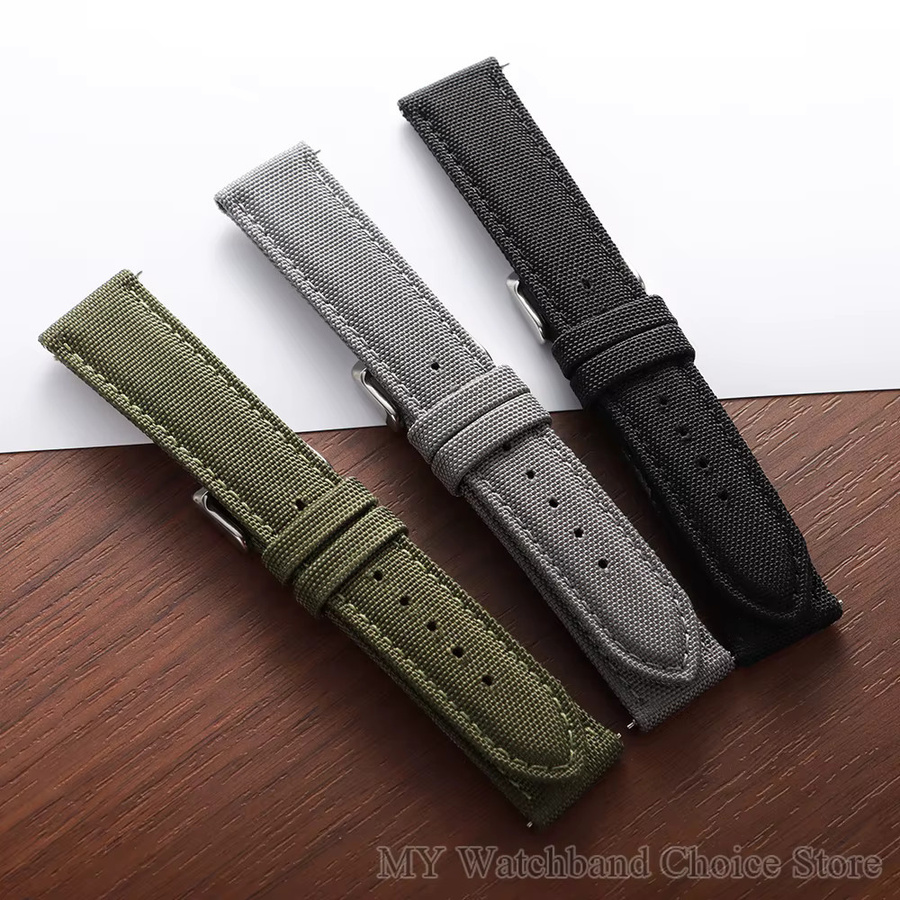 HQstrap Uhrenarmband Nylon, Textil/NATO, Unisex, 20 mm, 22 mm - Bild 3