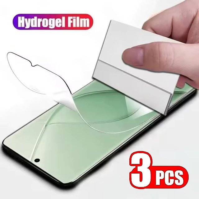3er-Pack Hydrogel Displayschutzfolie für Vivo T3x T3 Ultra Lite 5G iQOO Neo9 Neo9s Pro Plus Neo 10 Pro, transparent - Bild 1
