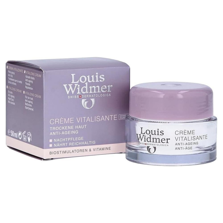 Louis Widmer Vitalisierende Creme, 50 ml, mit Panthenol, Unscented - Bild 2