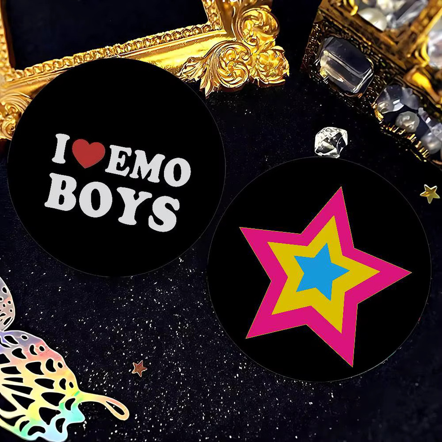 52TOYS Abzeichennadeln I Love Emo Boys - Bild 2