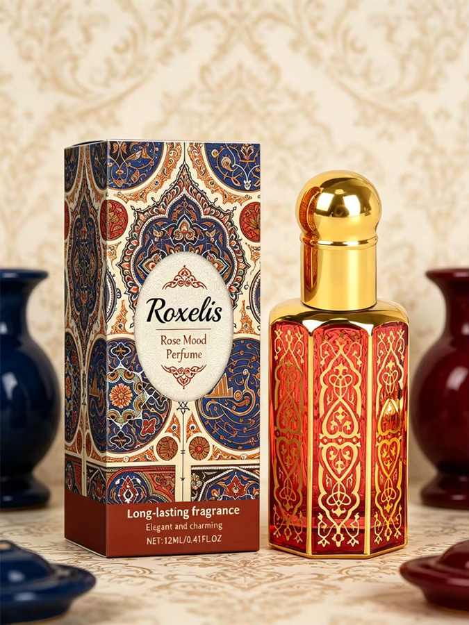 Roxelis Rosen-Eleganz Arabischer Duft, 12 ml, Unisex, Blumig - Bild 3