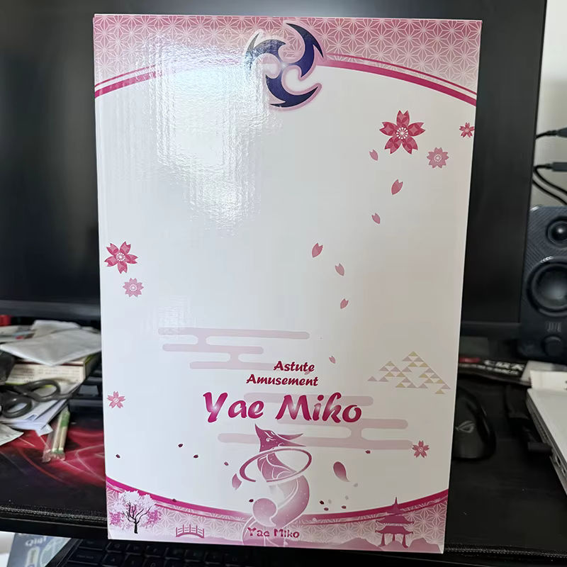 Bandai Genshin Impact Yae Miko Anime Figur in Weiß und Mehrfarbig als dekorative Sammlerstatue - Bild 5