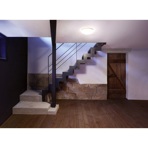 Steinel RS 16 S LED Wand- und Deckenleuchte mit Bewegungsmelder, Weiß, Opal Glas, IP44, Warmweiß - Bild 2