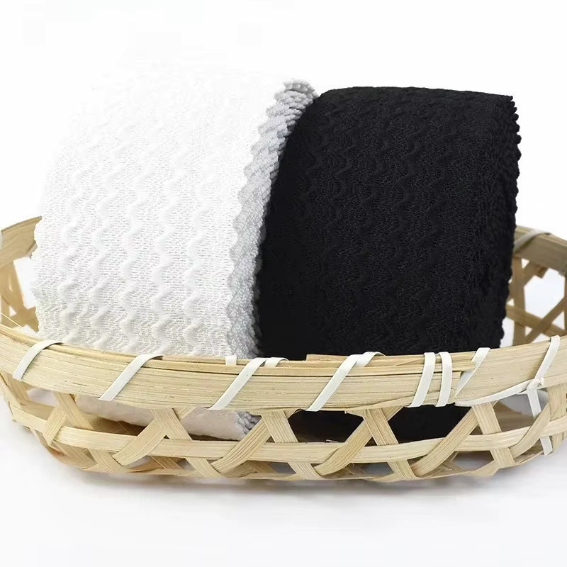 Deepeel Elastisches Gummiband in Schwarz als breites Nähzubehör für Röcke und Hosen - Bild 5