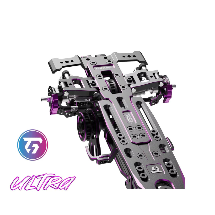 TG Super TGS Ultra Racing RWD Drift Racing RC Autorahmen, 1:24, Fernbedienung - Bild 2