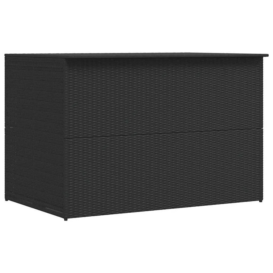 vidaXL Garten-Auflagenbox aus Poly-Rattan in Schwarz, B/T/H: 150 x 100 x 100 cm - Bild 2