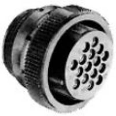 TE Connectivity 183073-1 CPC Rundstecker Stecker gerade, 24 Polzahl, Schwarz - Bild 1