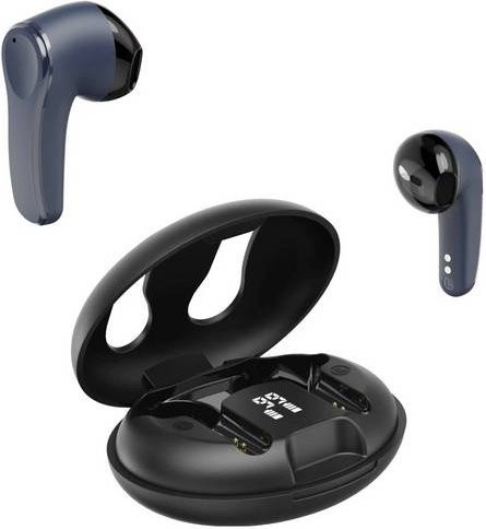 Hama Spirit Unchained True Wireless Bluetooth In-Ear Kopfhörer mit ENC in Schwarz und Blau - Bild 1