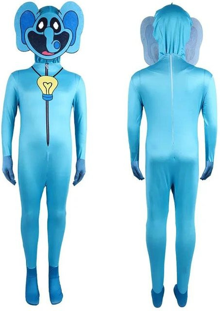 Smiling Critters Cosplay Kostüme, Tier, Lila, Catnap, Bodysuit, Set - Bild 1