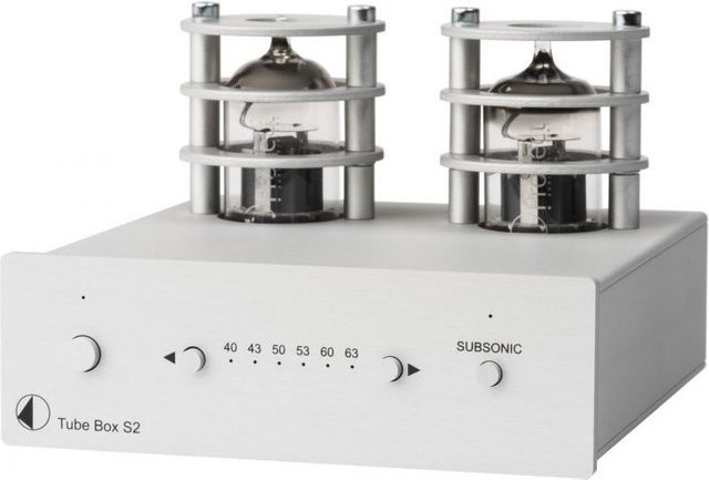 Pro-Ject Tube Box S2 Phono-Vorverstärker in Silber - Bild 1