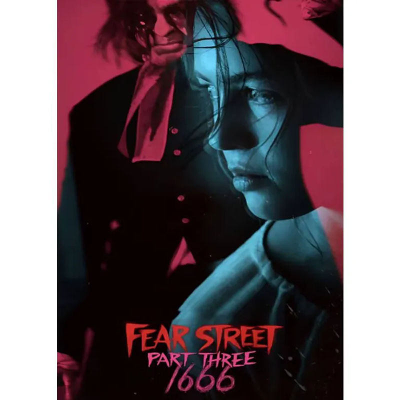 Selbstklebender Wandaufkleber Fear Street Horrorfilm-Filmplakat, mehrfarbig, Rechteckig, B: 15 cm, H: 15 cm, T: 10 cm - Bild 7