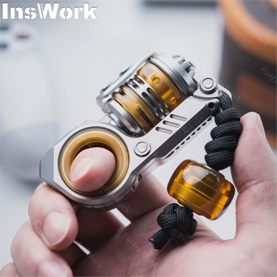 GoBiggeR Aurora S.S PEI Push Slider, Multifunktionales Verbundspielzeug, EDC Slider Fidget Toy - Bild 2