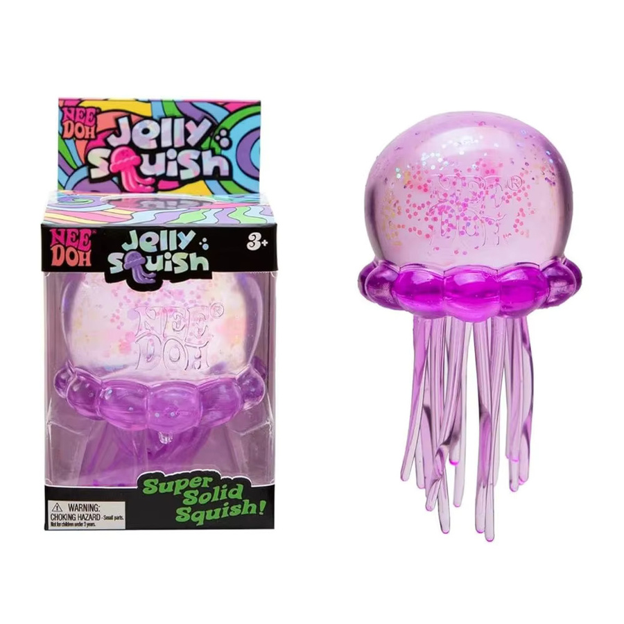 Schylling Needoh Fuzz Ball Jellyfish Squishy, Silikon, ab 3 Jahren - Bild 3
