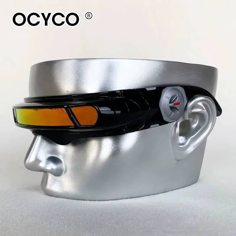 OCYCO 2026 X-Men Cyclops Sonnenbrille, polarisiert, Vollrand, Unisex, black - Bild 3