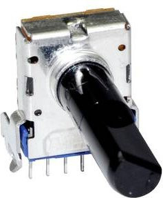 Alps RK12L1210C0R Kohleschicht-Potentiometer 10kOhm Silber - Bild 1