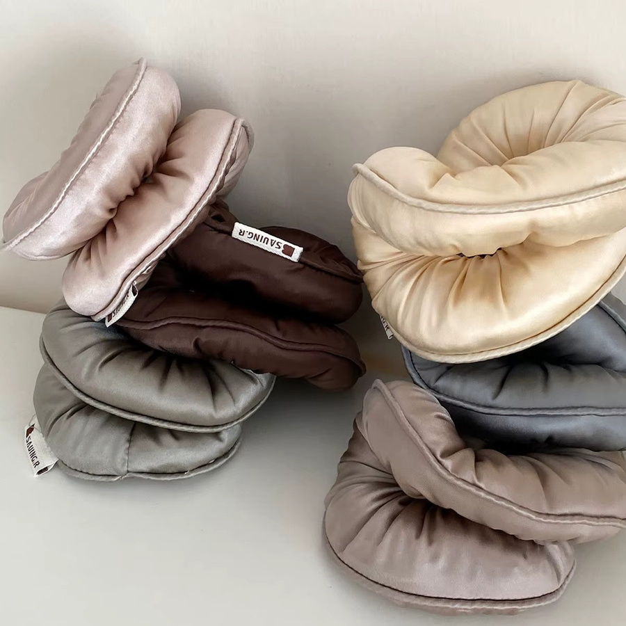 Satin-Haarbänder mit Baumwollfüllung, Damen und Mädchen - Bild 2