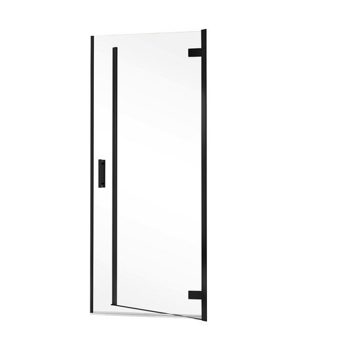 Schulte TouraPlus Drehtür für Nische, pendelbar, Mattschwarz, Glas Transparent, B/H: 100 x 200 cm, Rechtsausführung - Bild 2