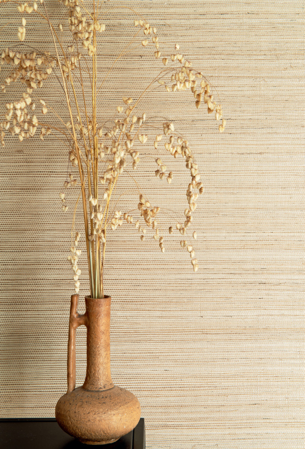 CMO Paris Tapete Sisal Changeant Dune in Beige - Bild 1