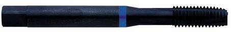 Exact 42300 Maschinengewindebohrer metrisch M18 2.5mm Rechtsschneidend DIN 376 HSS-E Form B in Schwarz - Bild 1