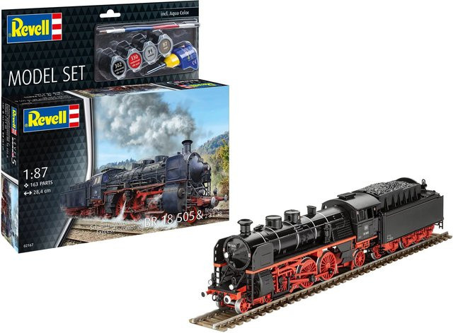Revell Schnellzuglokomotive BR18 505 mit Tender, Model Set - Bild 2