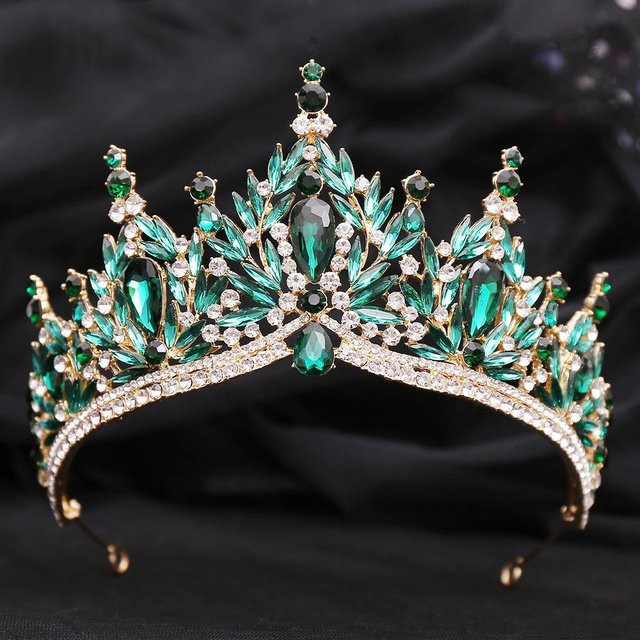 KMVEXO Diadem, Wassertropfen Kristall Opal, gray, Damen - Bild 1