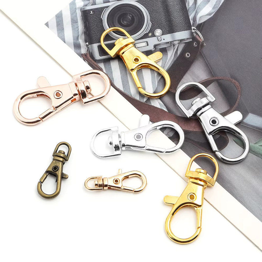 Karabiner Haken Legierung, 10 Stück, Schlüsselring, Schmuck Zubehör - Bild 3
