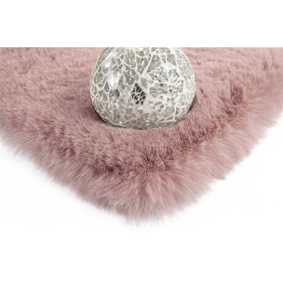 Padiro Hochflorteppich Rabbit Light 525 in Rosa, modern, B/H/L: 200 x 3,6 x 290 cm - Bild 3