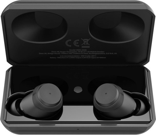 Doro HearingBuds In-Ear Kopfhörer mit Bluetooth in Schwarz