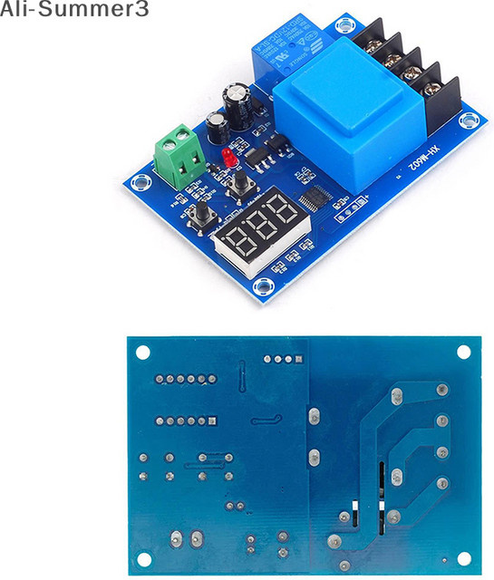 XH-M602 Digitales Ladegerät-Steuermodul für Lithium-Speicherbatterien in Blau - Bild 1
