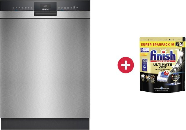 Siemens Unterbau-Geschirrspüler SN43EUEUCE 60 cm mit Finish Ultimate Plus Tabs 105 Stück - Bild 1