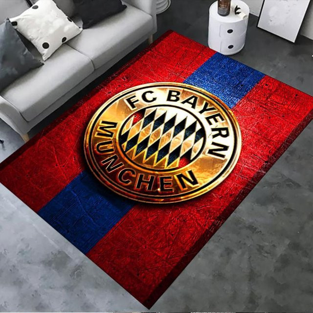 FC Bayern München Teppich von On My Love Home, rot, B/T: 120 x 160 cm - Bild 1