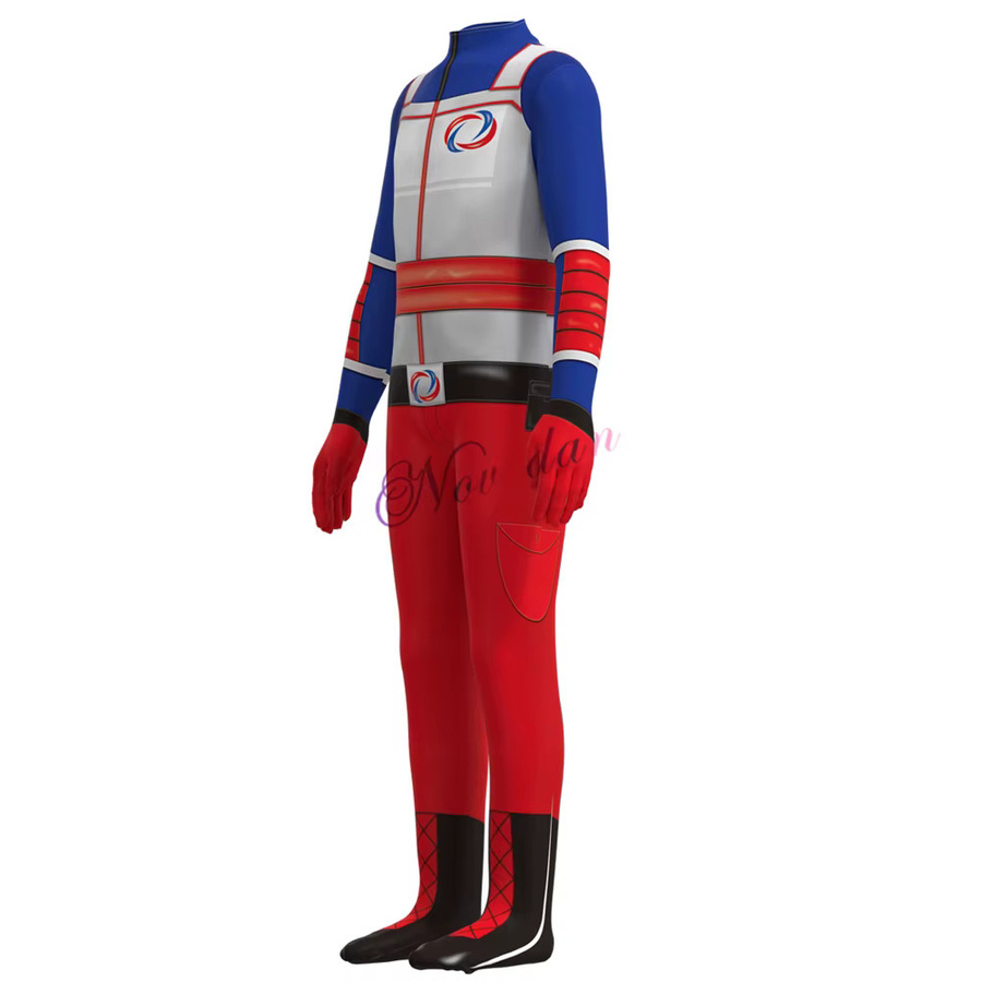 Henry Danger Cosplay Kostüm, Superheld Overall Outfit, Jungen - Bild 2
