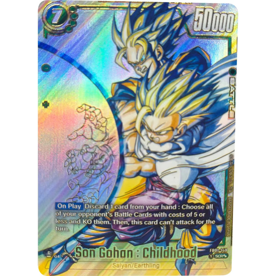 Bandai Dragon Ball Son Gohan Sammelkarten, DIY Spielkarten - Bild 2