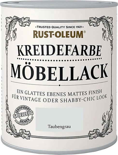 Rust-Oleum Kreidefarbe Möbellack Grau 0,75 l - Bild 1