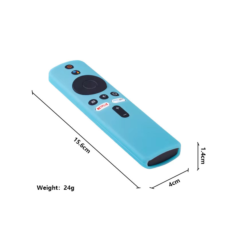 Silikon Schutzhülle für Xiaomi Mi TV Box S und Mi TV Stick Fernbedienung in Blau - Bild 5