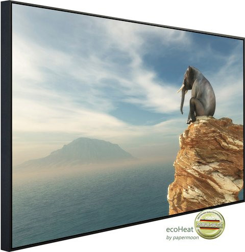 papermoon Infrarotheizung EcoHeat Elfenat an Klippe mit Matt-Effekt in Bunt, App-Steuerung und Überhitzungsschutz - Bild 1