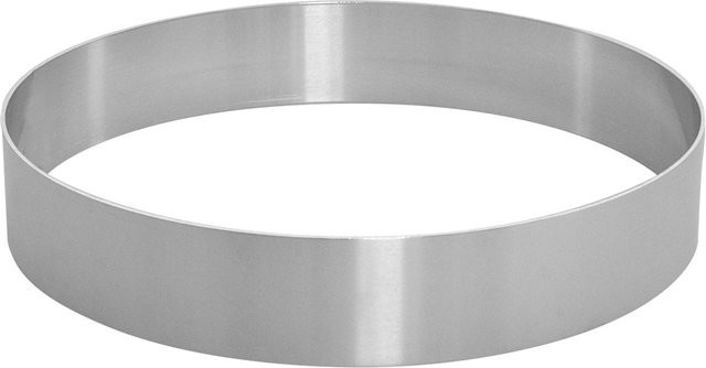 Schneider Dessert- und Tortenring aus Edelstahl in Silber, Höhe: 5 cm, Durchmesser: 28 cm - Bild 1