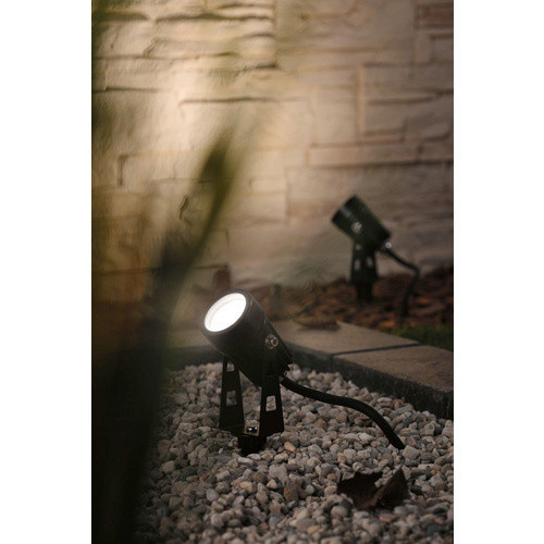 Paulmann Plug & Shine Erdspießleuchte IP65 in Schwarz mit warmweißem LED-Licht - Bild 2