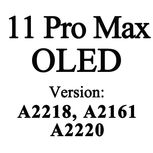 OLED-LCD Display Ersatz für Apple iPhone X Xs Xr 11 12 13 Pro Max in Schwarz - Bild 4
