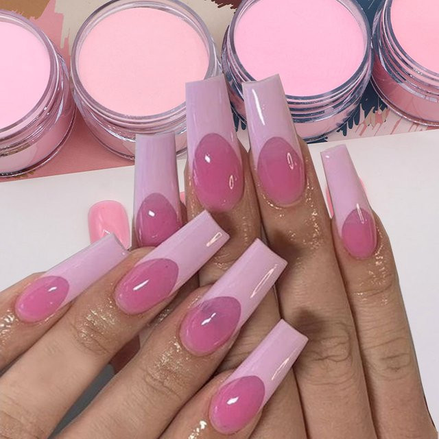 MingLee Acrylpulver Ombre Rosa, 15 ml, Glänzend - Bild 1
